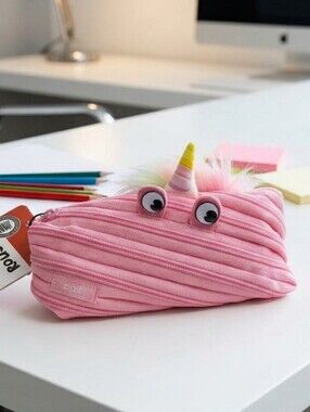 Pink Unicorn Pencil Case School Supplies Adorable